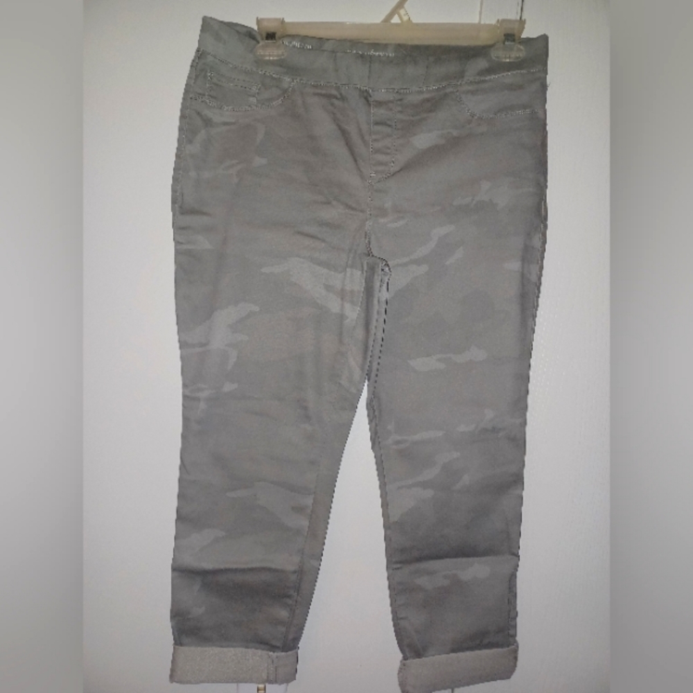 Sound style Lucy pull on ankle platinum stretch pants